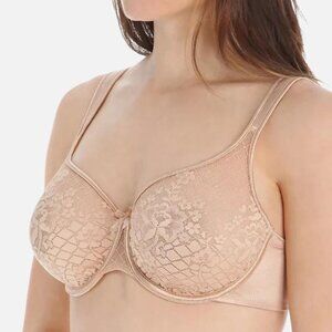 Empreinte Brand New Melody Seamless Full Cup Bra 34D, Caramel Color